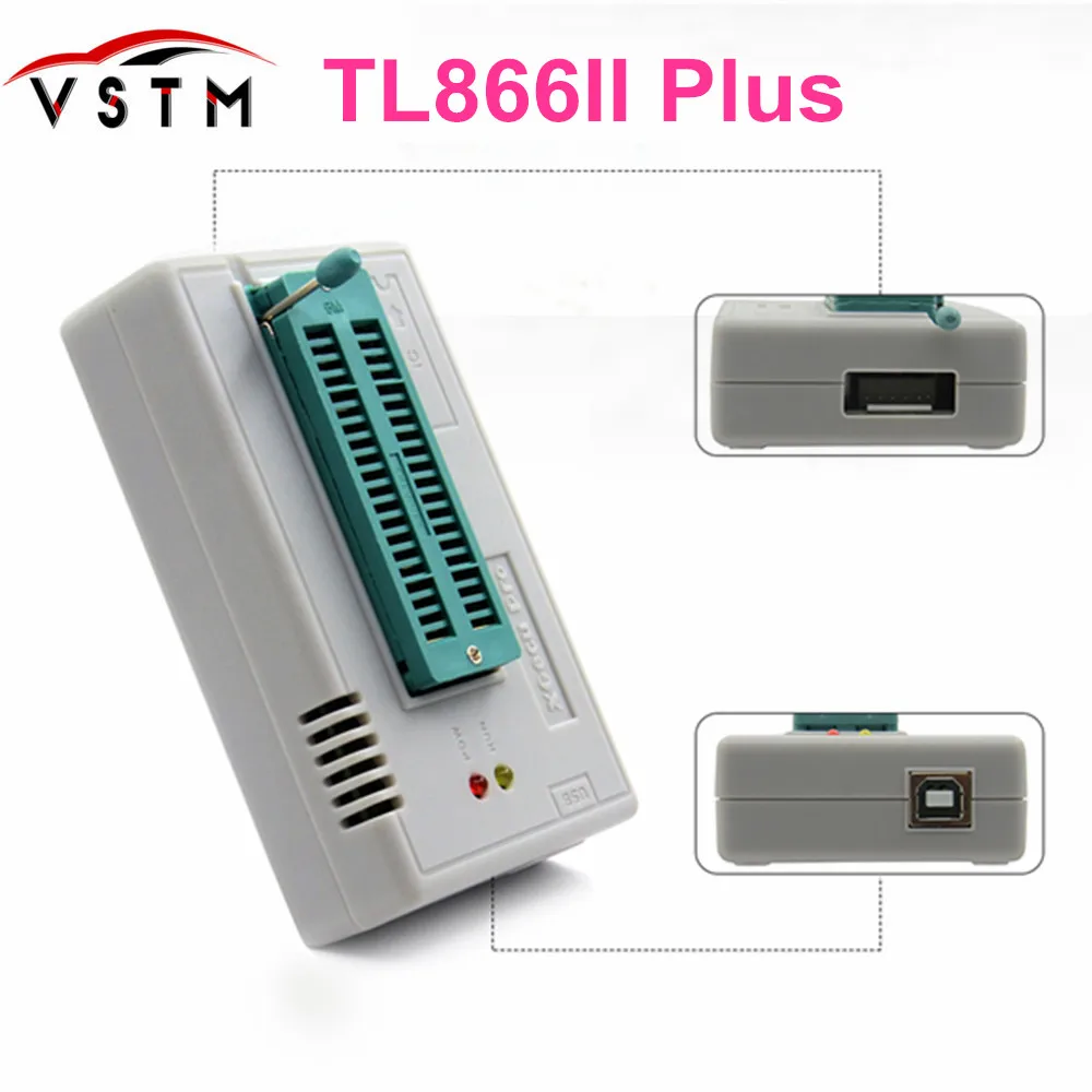 2018 хит продаж TL866II USB Универсальный программатор/Bios/ECU 1 8 в nand flash 24 93 25 Tl866 ii Plus
