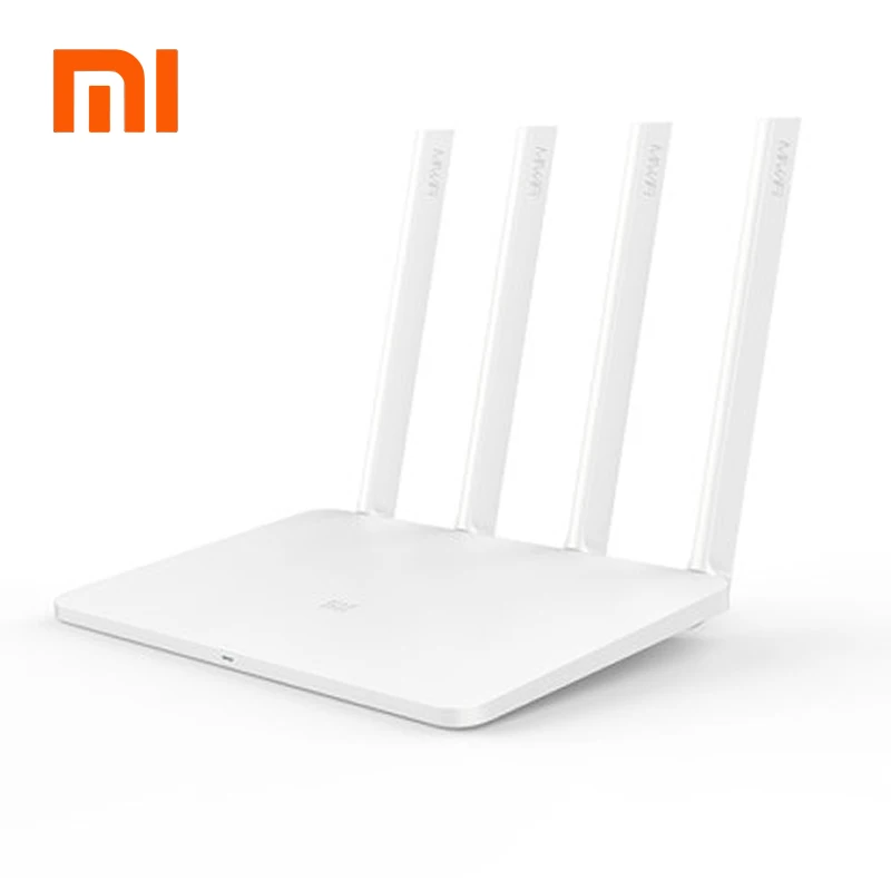 Английская версия Xiaomi Mi WI FI Маршрутизатор (роутер) 3 11AC Dual Band 2.4/5 Г 1167 Мбит 128 М ROM/RAM