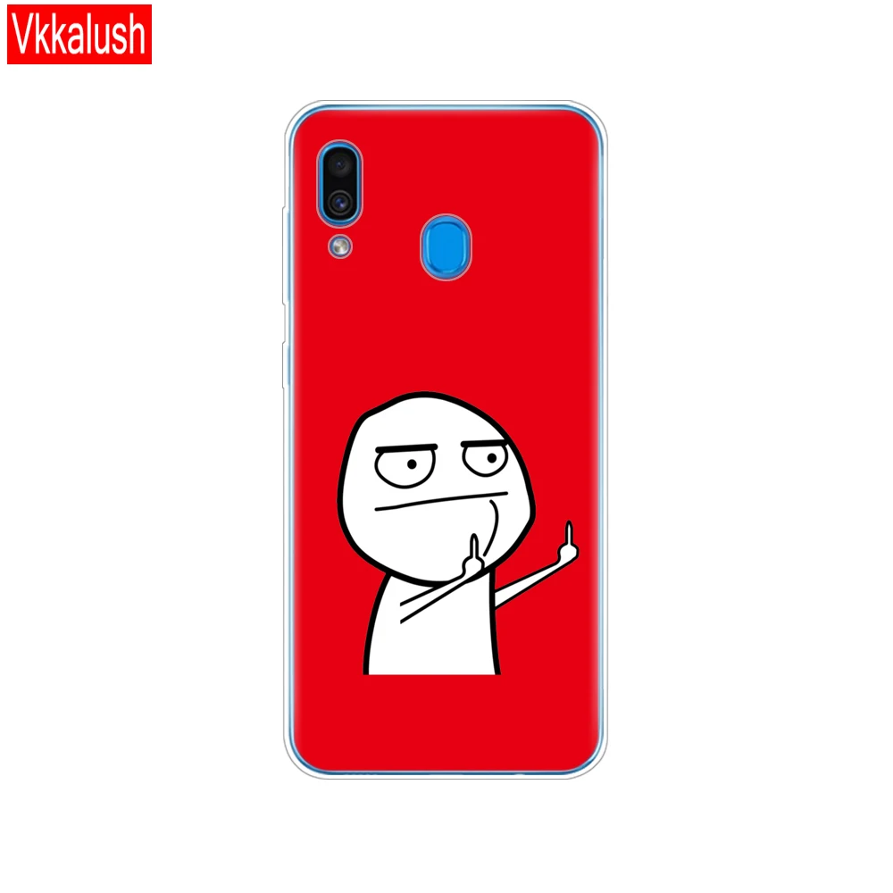 11063 Чехол для samsung Galaxy A20 чехол A20E полиуретан) и силикона с откидной крышкой для samsung A20 20 A205F A20E A202F чехол Мягкие Чехлы бамперы - Цвет: 11063