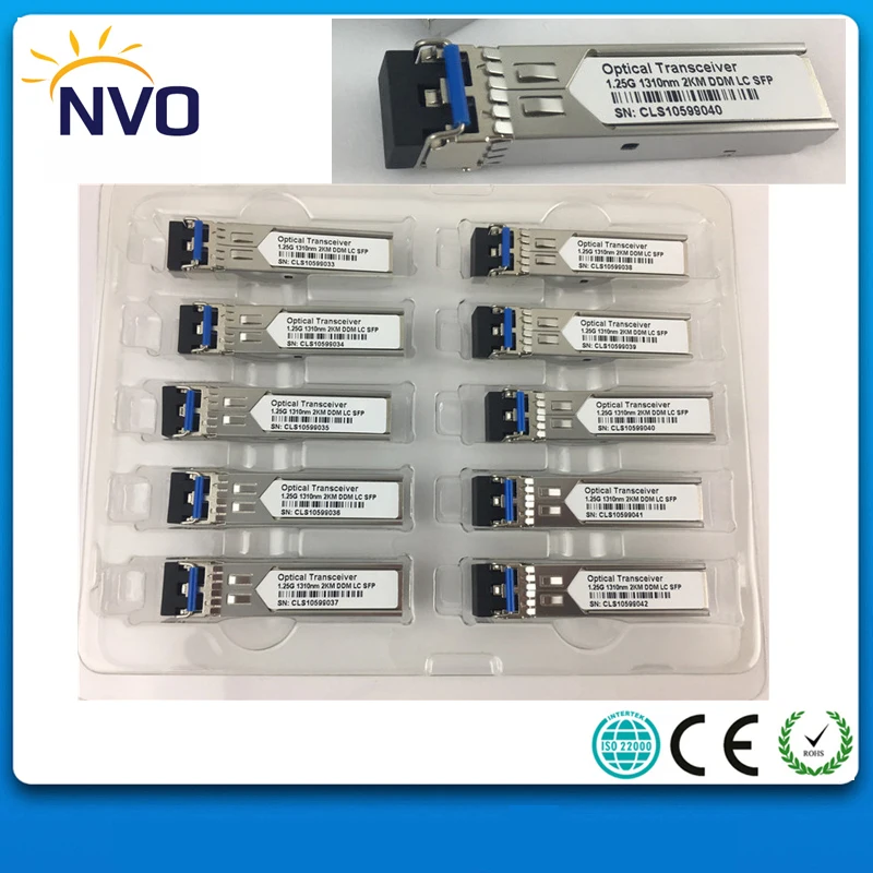 5 шт./лот 1 25 г мм 1310 нм 2 км дуплекс DX LC Совместимость со стандартным кодом DDM