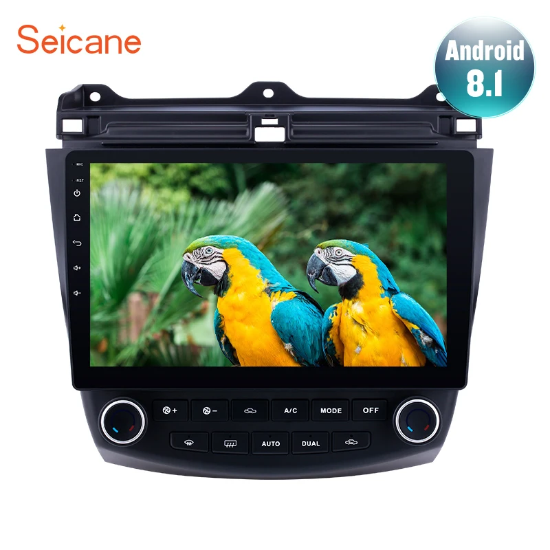 Seicane 10 1 дюймов Android 8 для 2003 2004 2005 2006 2007 Honda Accord 7 автомобиль gps навигации радио плеер