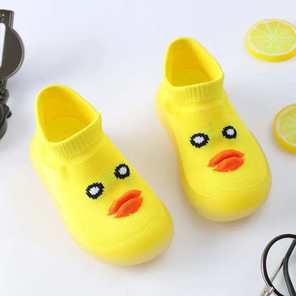 MUQGEW New Girls toddler boy shoes Cartoon Cute Toddler Infant Little Kids Knitted Breathable Shoes chaussure enfant gar on #y4 | Детская