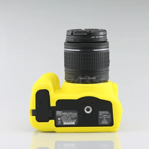 Nice Soft Silicone Rubber Camera Protective Body Cover Case Skin For Nikon D3400 Bag Lens bag | Электроника