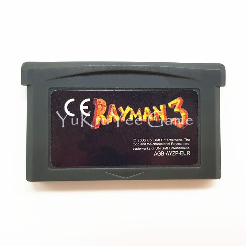 Rayman серии видеоигры карты памяти картридж для 32 бит консоли аксессуары