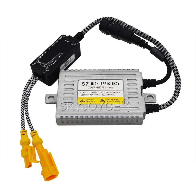 Ксеноновый балласт SKYJOYCE HID DLT 24 В 70 Вт Быстрый Яркий быстрый запуск ксеноновая