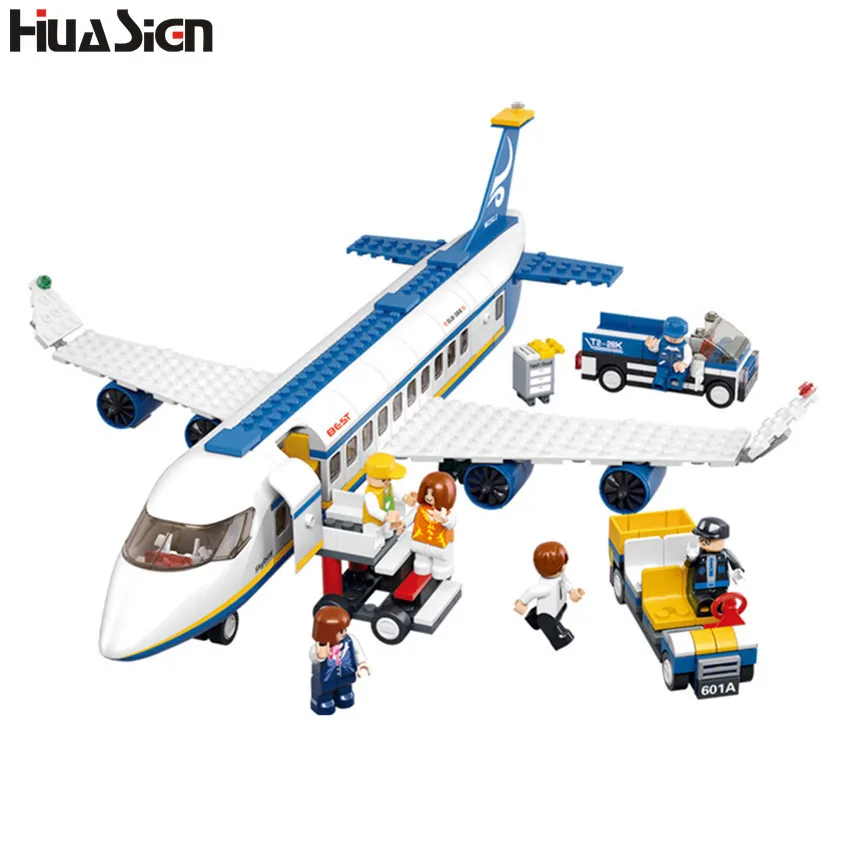 Классический бренд совместимый Строительство города авиации самолет автобус