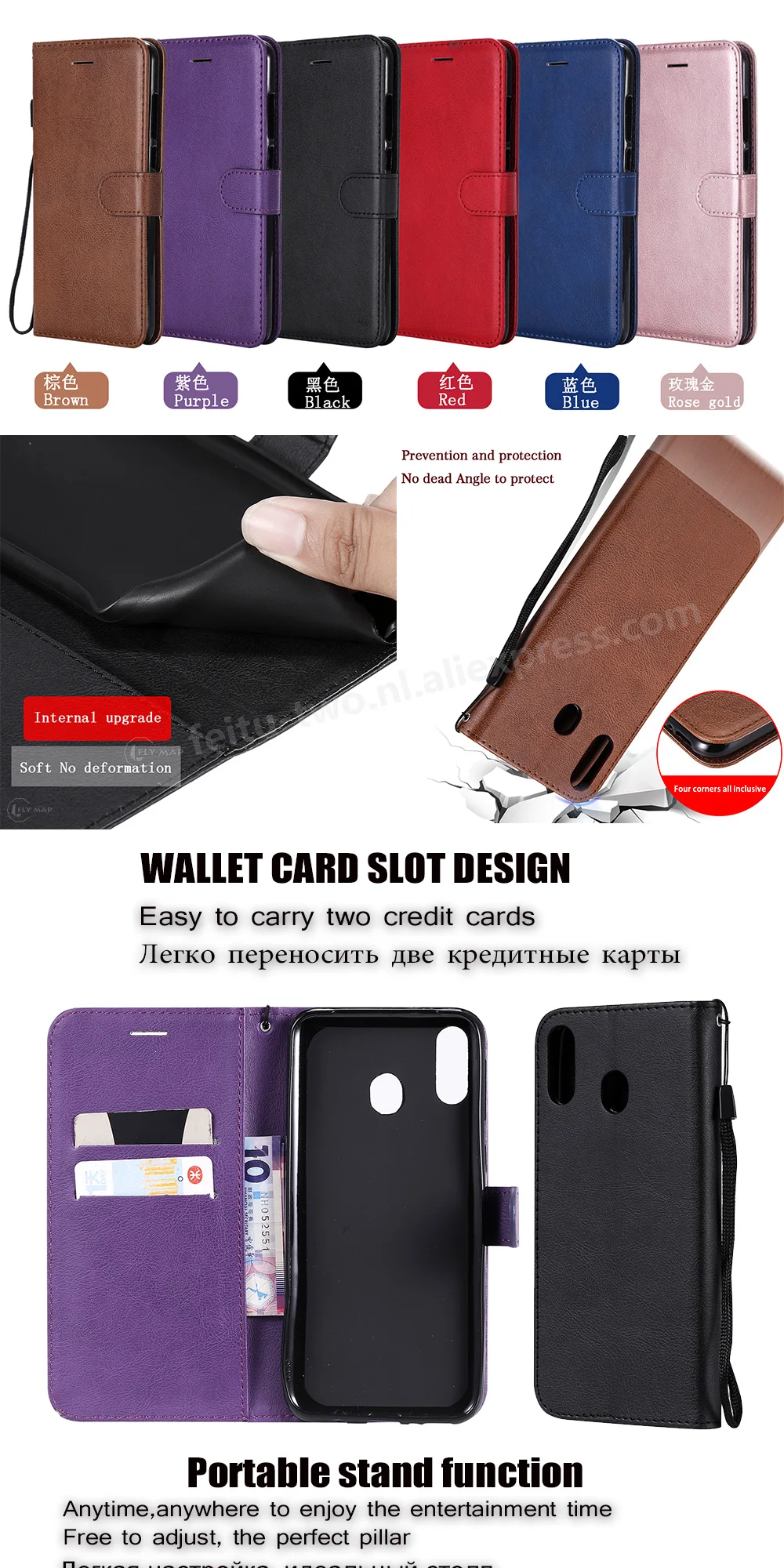 Чехол-бумажник для samsung Galaxy A30 A 30 30A A305F/DS A305FD откидной кожаный чехол для телефона SM-A305F/DS SM-A305FD сумка для SM-A305FN