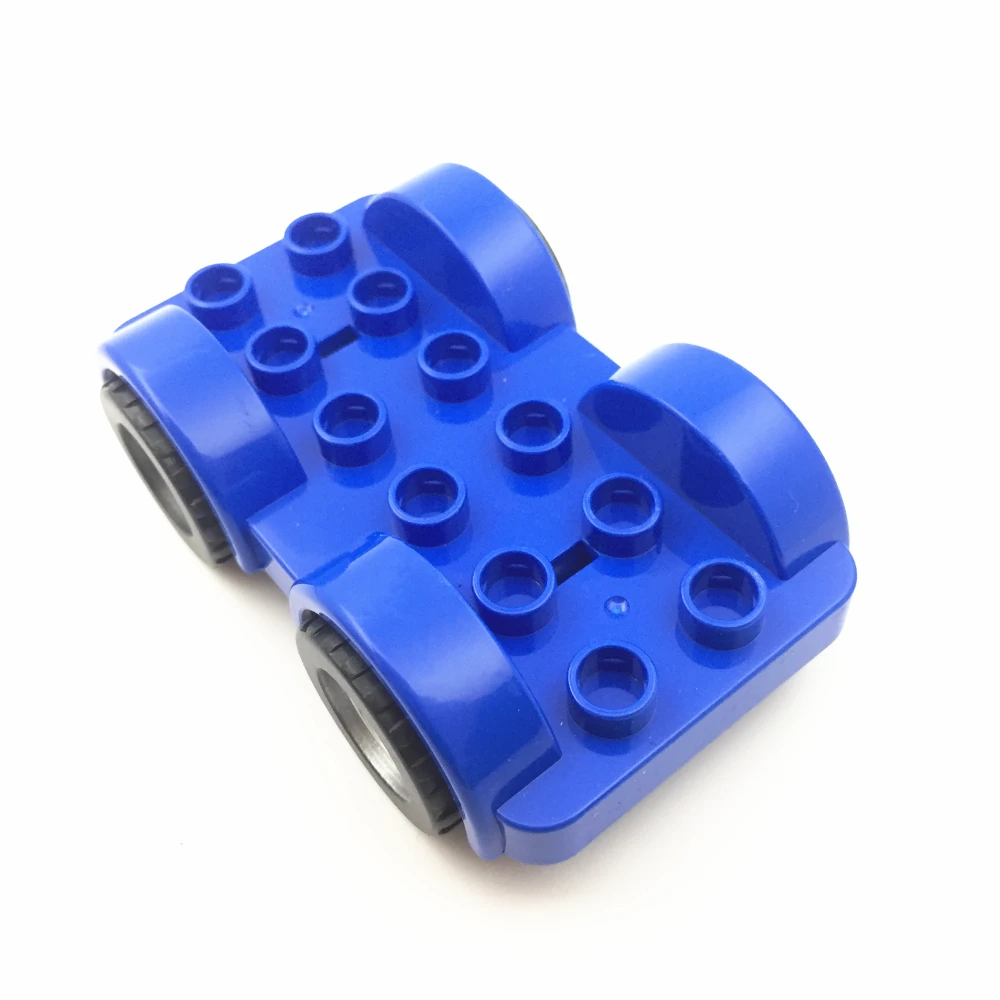 Одиночная Продажа Diy блоки большого размера аксессуары счастливый трейлер