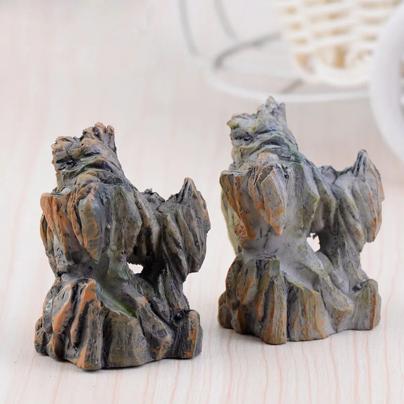 Искусственный горный камень миниатюрная сказочная модель для сада аксессуары