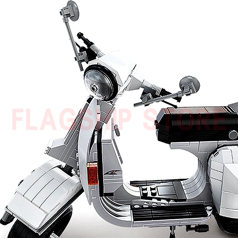 XingBao 03002 Оригинальные творческие технические классические серии Vespa P200 мото