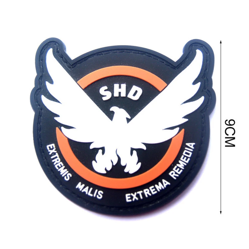 Три стиля игры страйкбол Косплей ПВХ патч The Division SHD Wings Out бейдж моральная военная