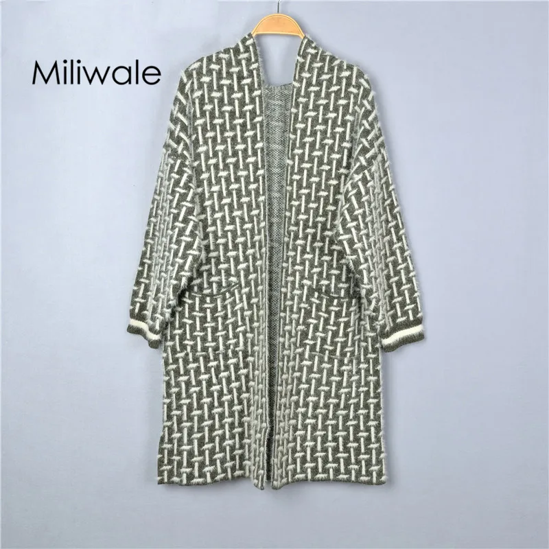 Winter Women Trench Open Stich Big Size Cashmere Hooded Long Coat Keep Warm Woolen Out Wear For Female