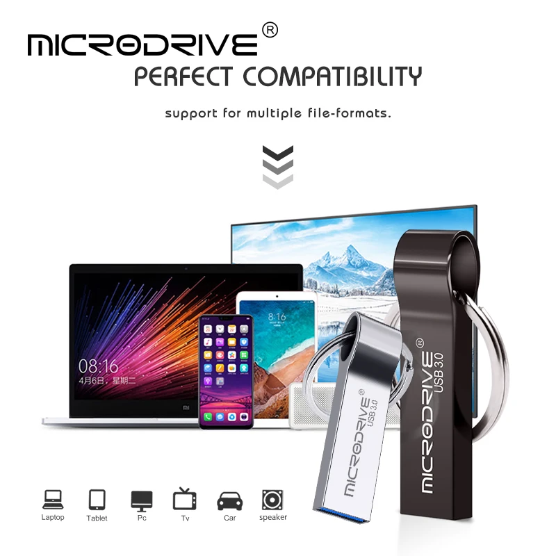 Microdata флеш-накопитель USB 3,0 32 Гб 64 Гб Флешка Водонепроницаемая Флешка 3,0 16 Гб флэш-диск USB карта памяти с индивидуальным логотипом