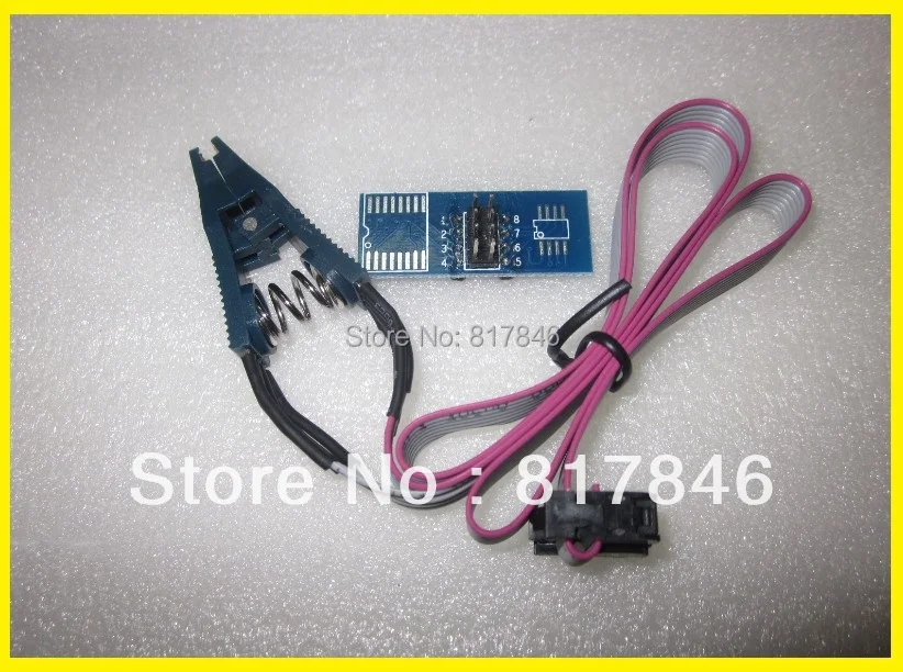 Высокоскоростной USB программатор серии 24 25 93 2010 интерьерный SPI EEPROM flash bios + зажим