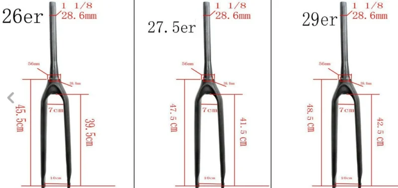Новинка 2016 вилка для горного велосипеда из углеродного волокна 26 27 5 29ER