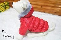 warm pet dog winter clothes apparel hoodie hooded coat for winter dog clothes dog down coat pet dog cheap coat