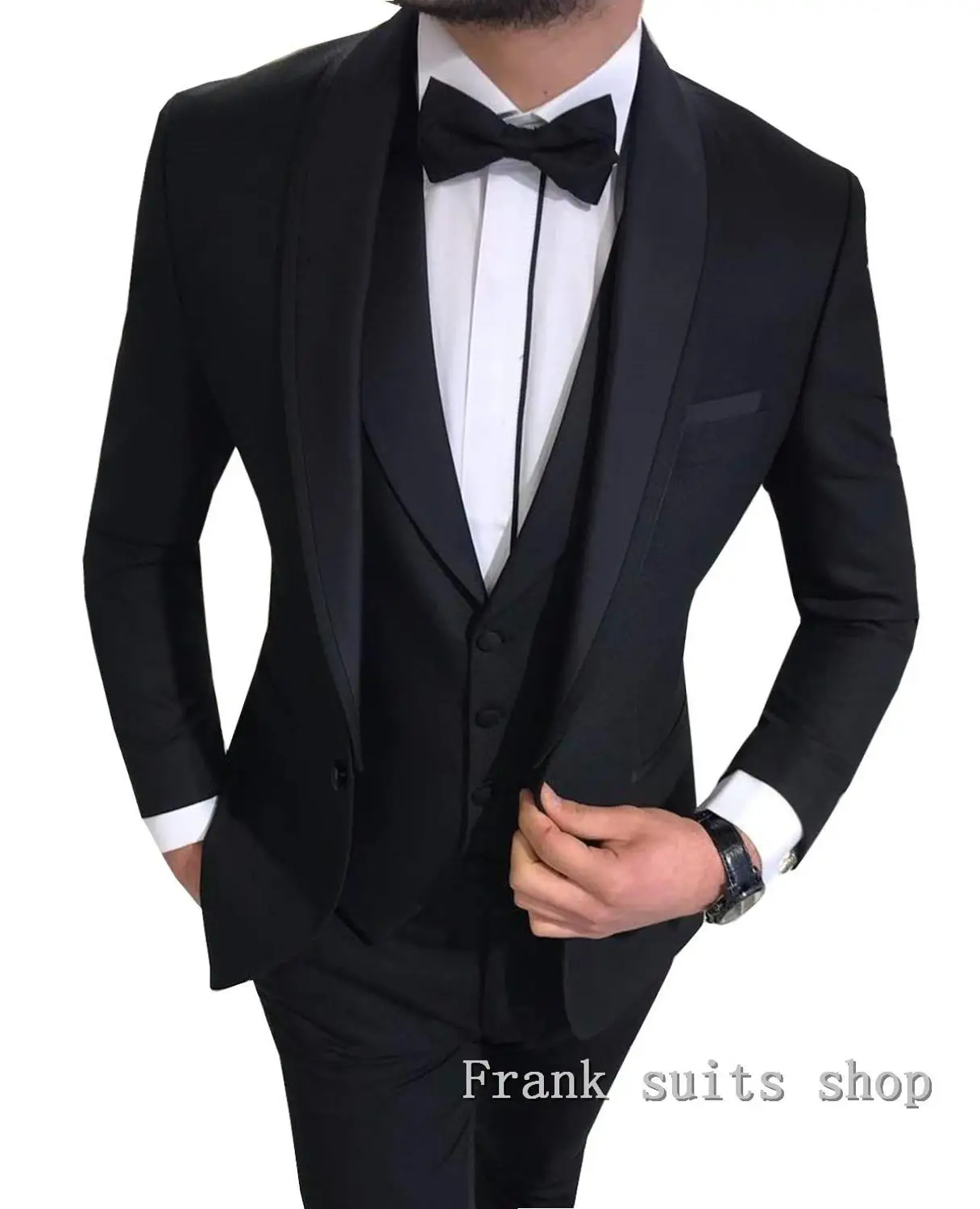 as picture Последние конструкции пальто брюки розовый мужской костюм Slim Fit смокинг жениха 3 шт под заказ свадебные костюмы блейзер набор - Цвет: as picture