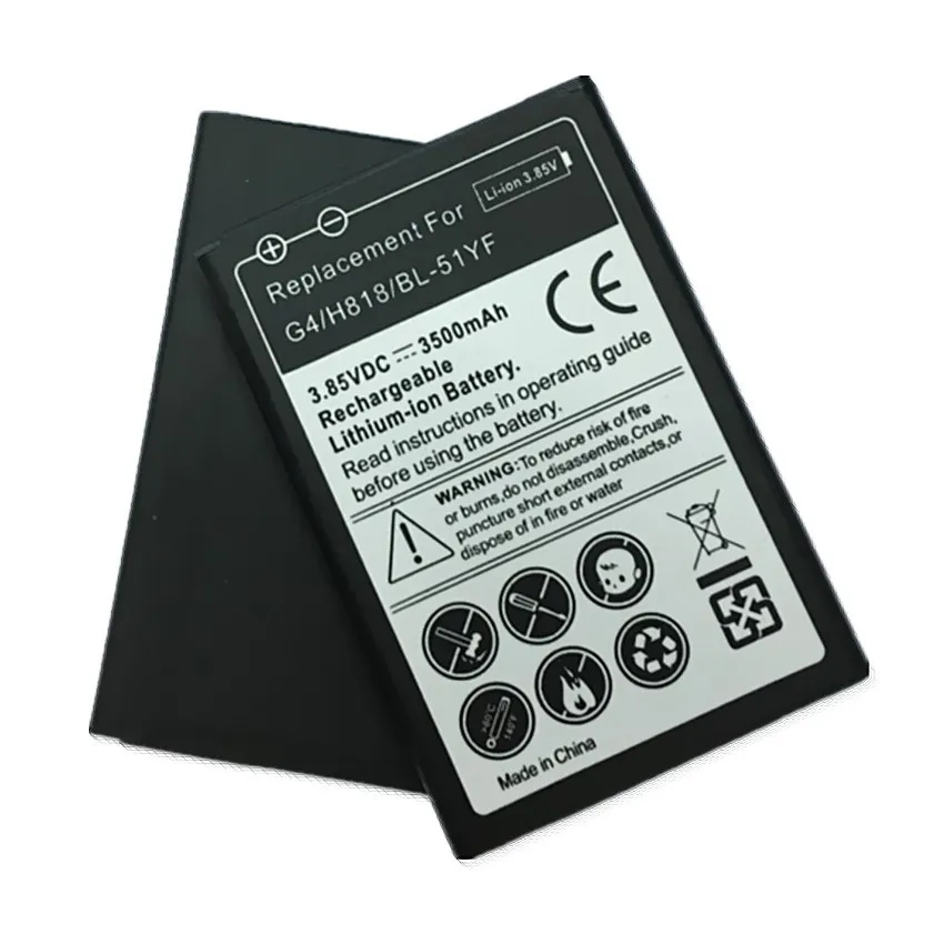 Замена Батарея BL51YF BL 51YF для LG G4 H818 H819 H810 H815 VS986 LS991 51YF|Аккумуляторы мобильных