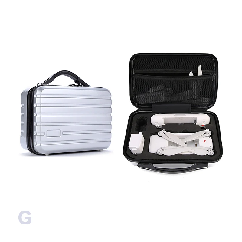 G-Box-silver FIMI X8 SE Drone Bags Portable Storage Bag Travel Case Backpack Shockproof Shoulder Handbag Carring Box Fimi X8 SE Accessories - Color: G-Box-silver