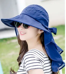 Которая в душ Женская Складная широкая с защитой от ультрафиолета Brim Sun Hat Защита