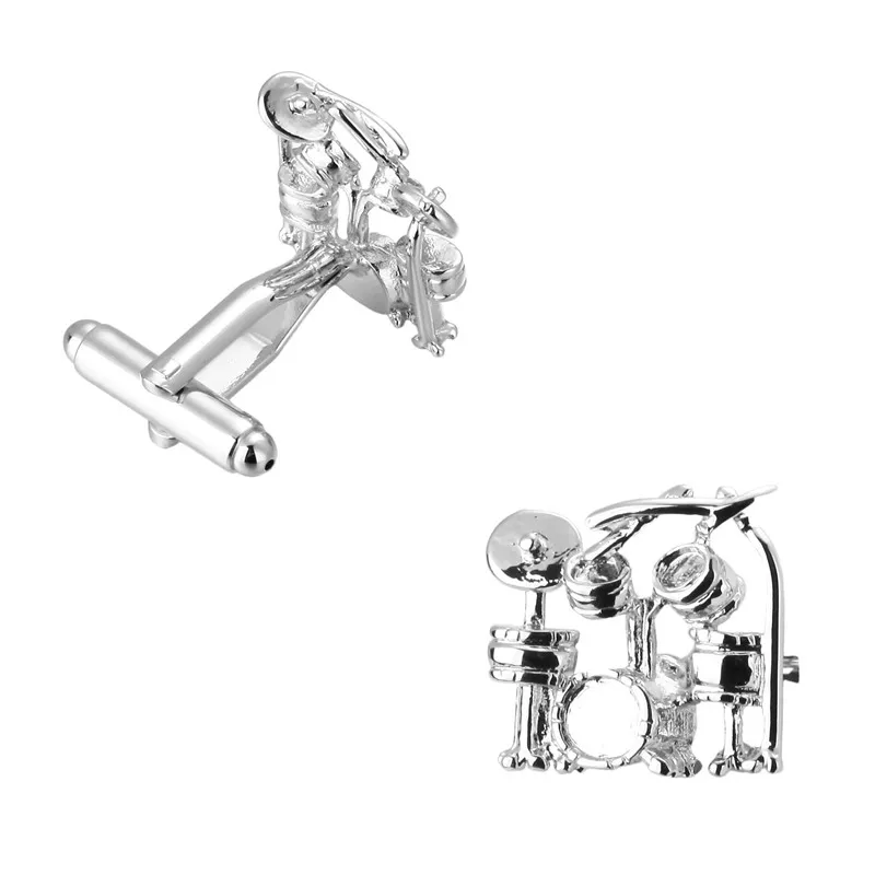 Формальный серебристый набор запонок для мужских костюмов запонки с