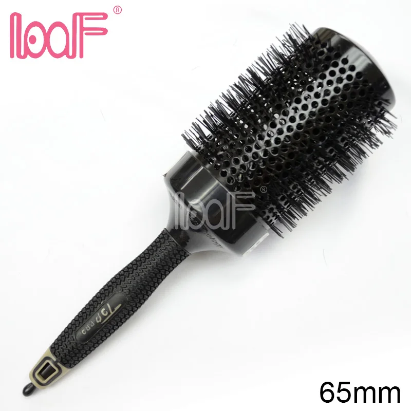 LOOF новинка 6 размеров нано термальная Керамическая ионная круглая баррель щетка