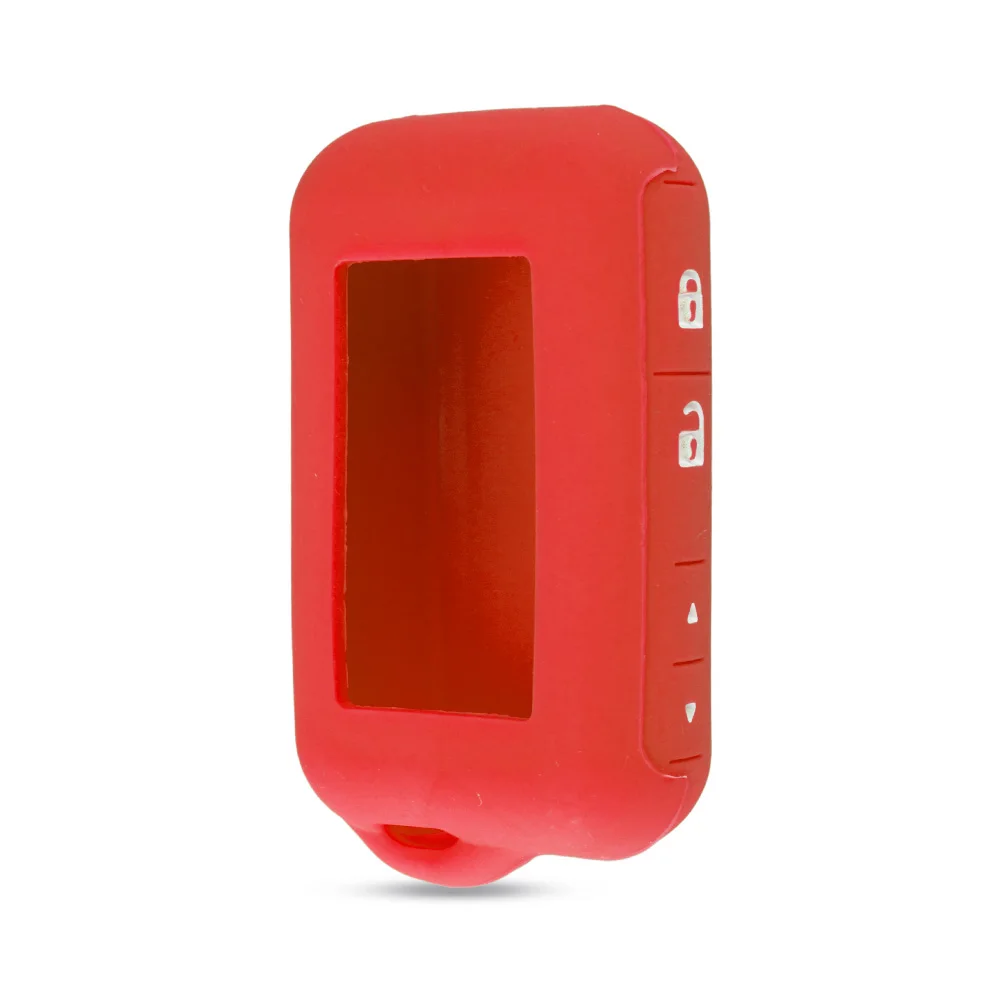 

Силиконовый чехол для ключа KEYYOU для двухсторонней автомобильной сигнализации для Starline E60 E61 E62 E90 E91 брелок для ключа дистанционного управления