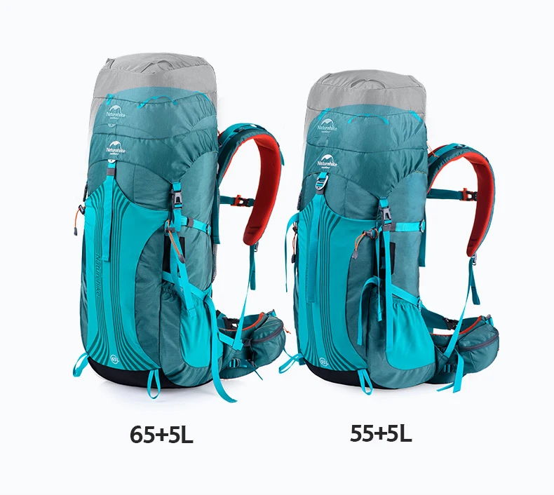 Naturehike 55L 65L уличные спортивные сумки, походная сумка, рюкзак для альпинизма, походный рюкзак, унисекс, рюкзаки с металлической рамкой CR