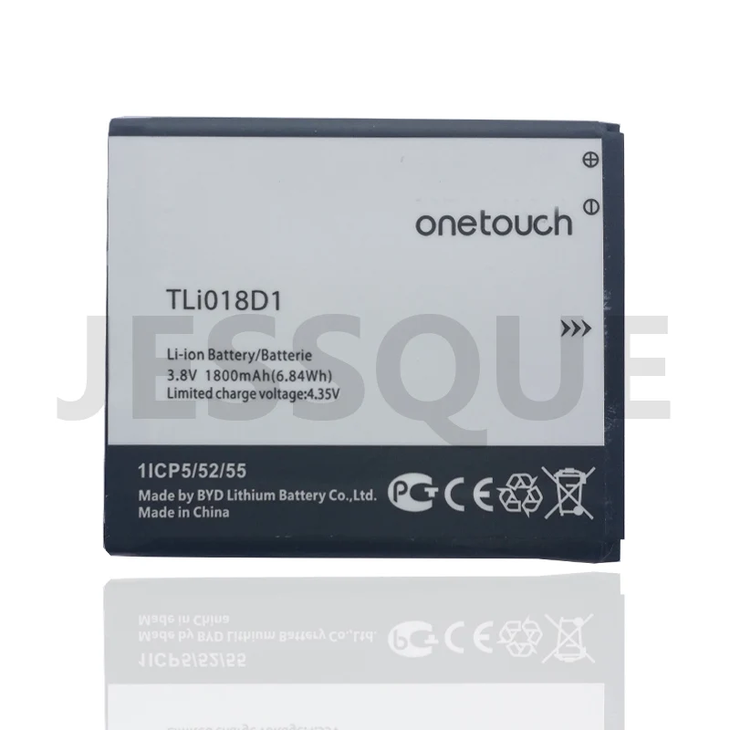 Jessque 1800 мАч TLi018D1 аккумулятор для Alcatel One Touch POP D5 двойной 5038x OT5038X 3 5015D OT 5016 Bateria batterij