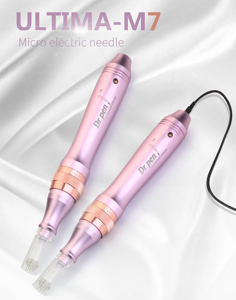Dr. pen M7-C Авто иголка для кожи картриджи Проводной Электрический макияж татуировки Советы для Ultima микро система с иглой терапии