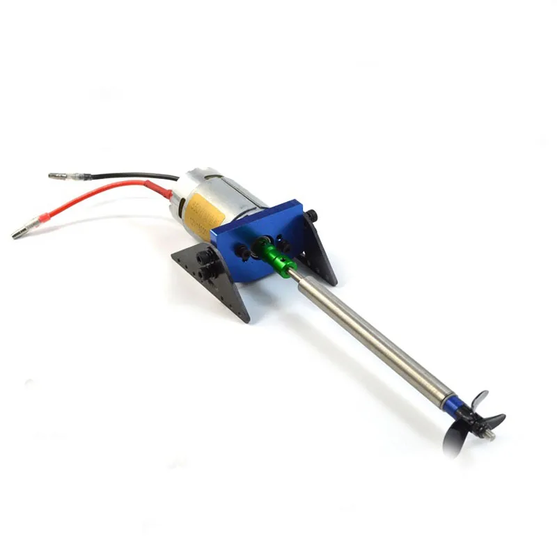 1Set RC Boat Accessories 550 Motor Powertrain Motor+Seat+Shafting+36mm CW Propeller+Coupling Assembly for 50-80cm Model
