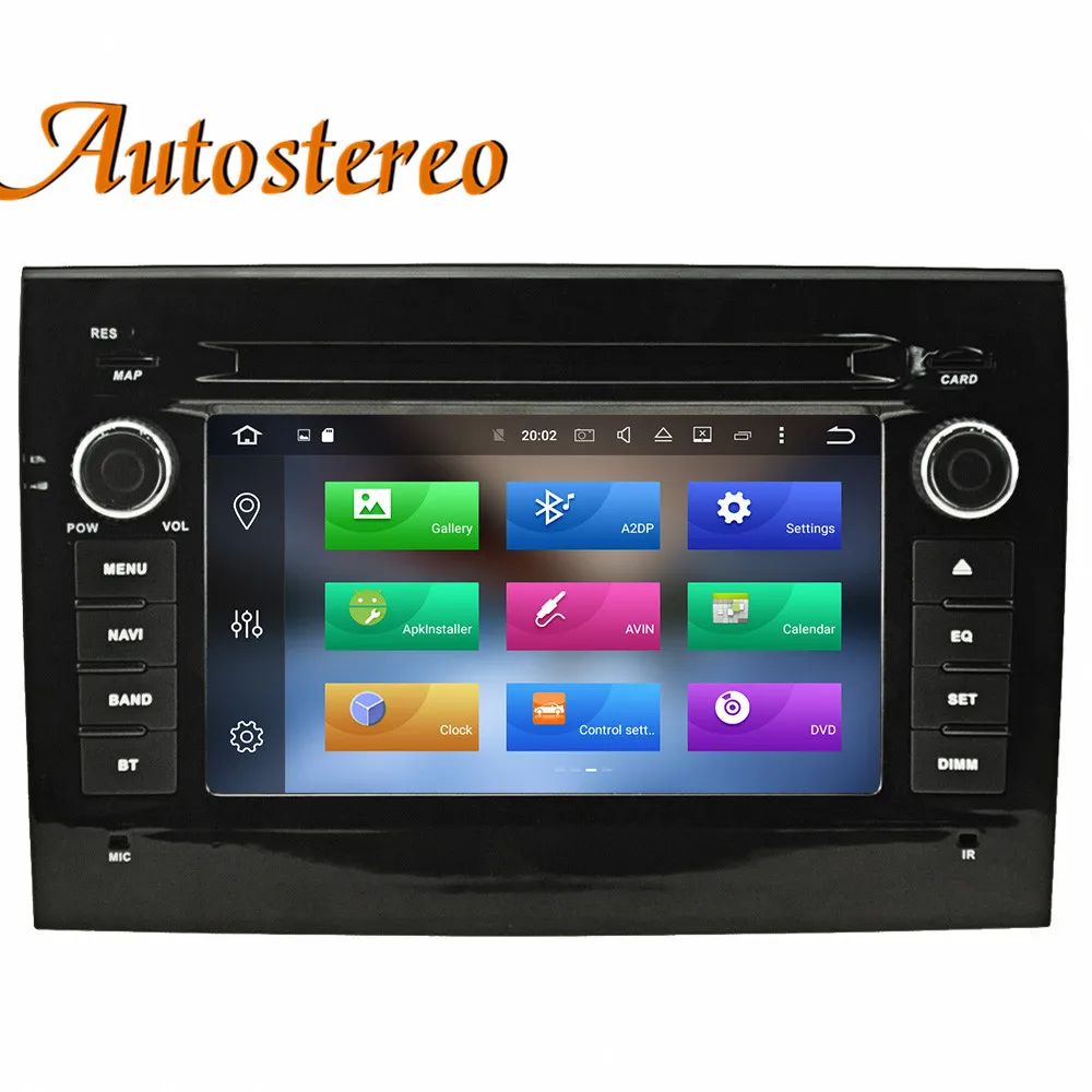 DSP Android 9 автомобильный dvd-плеер gps навигация для FIAT DUCATO/CITROEN Jumper/PEUGEOT Boxer 2006+ мультимедийный магнитофон HD