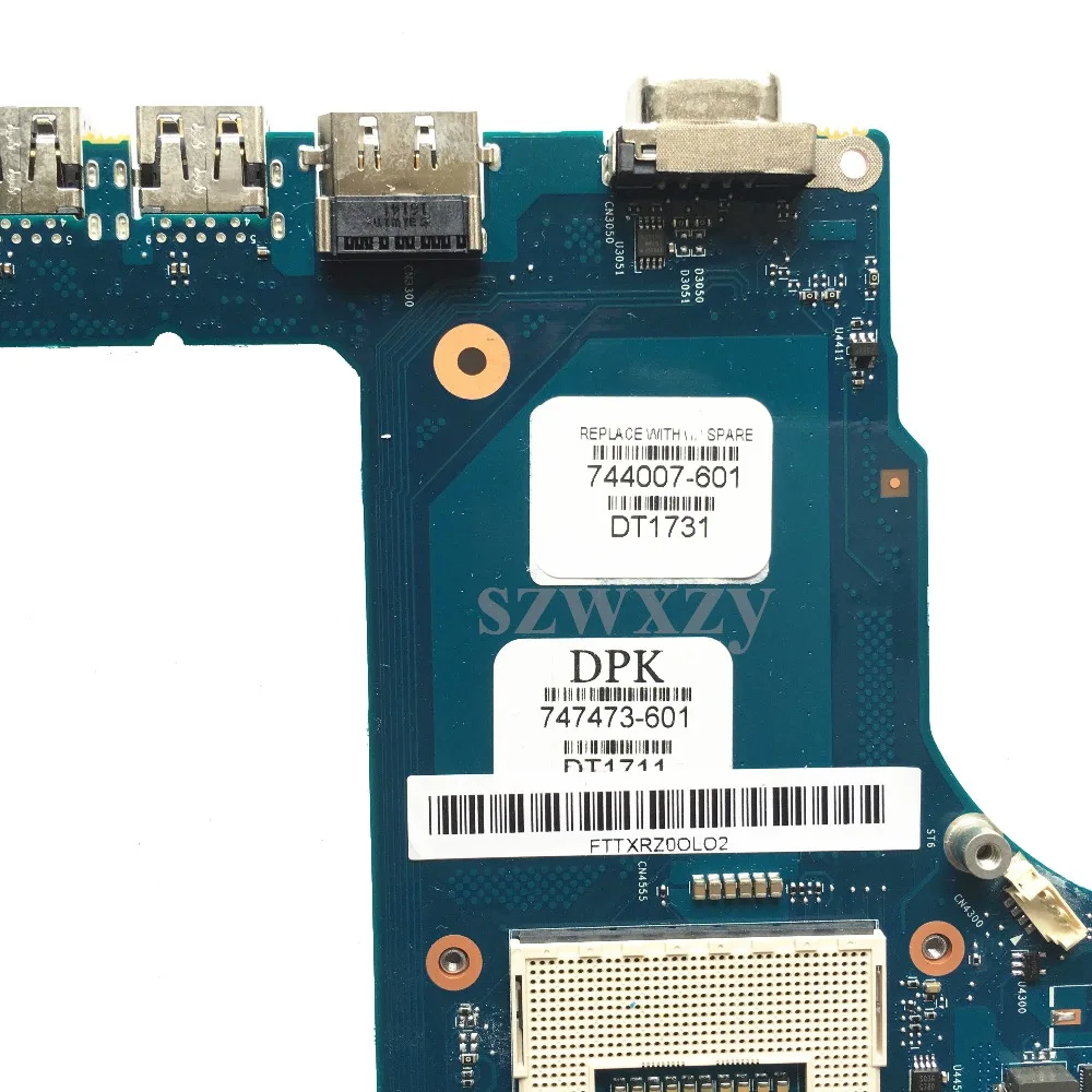 For HP 650 G1 640 Laptop Motherboard 744007-601 744007-501 744007-001 PGA947 DDR3 6050A2566302-MB-A04 | Компьютеры и офис