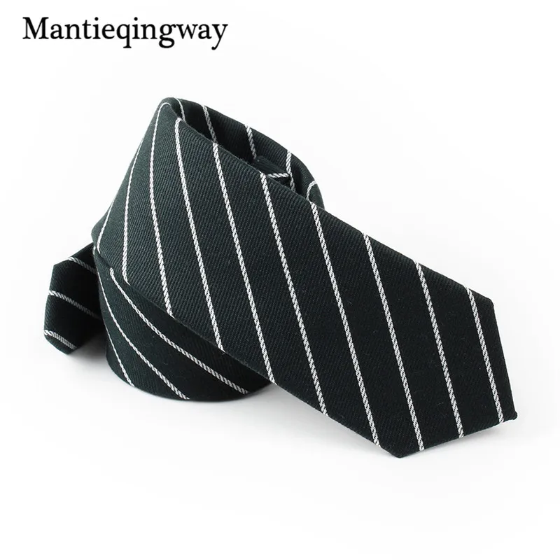 Мужской формальный галстук Mantieqingway для делового костюма 6 см облегающие Галстуки