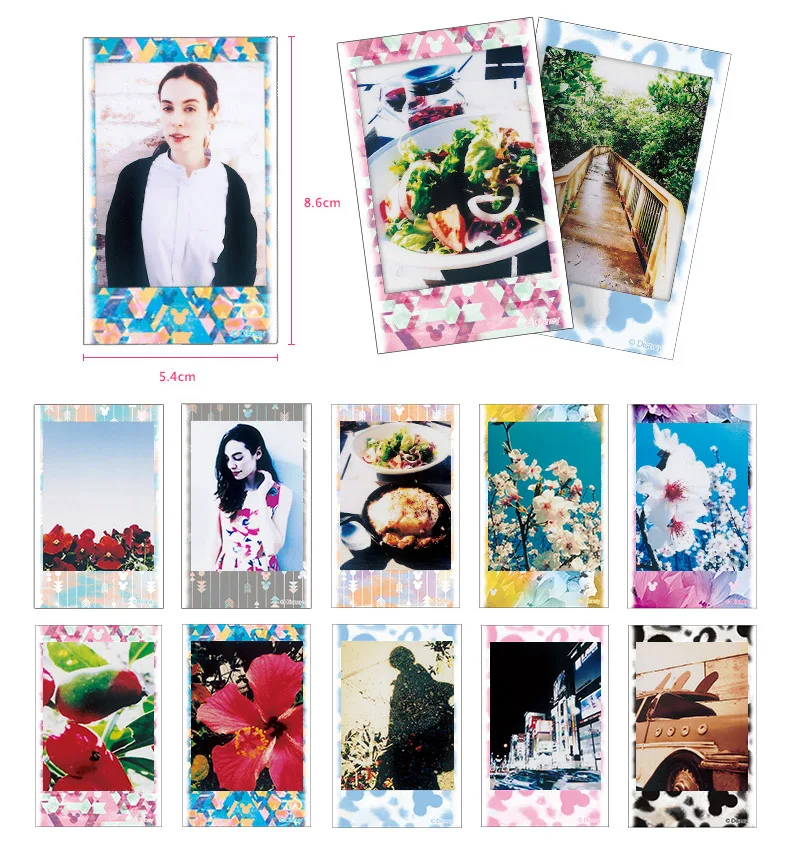Fujifilm Instax Mini 9 пленка 10 листов Микки Маус фотобумага мгновенная для mini 8 7 s 90 25 Share SP 1