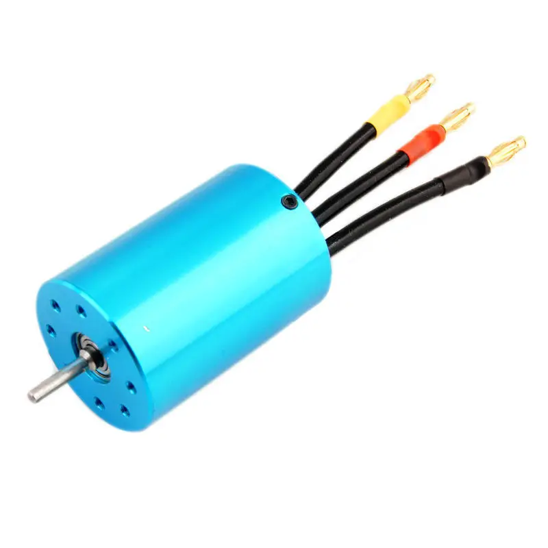3650 4 полюса 3300KV 4000kv бесщеточный мотор для 1/10 RC автомобиля лодки 540 двигатель HSP 107051