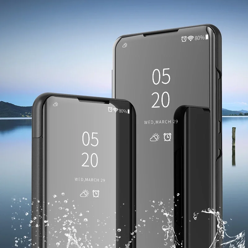 Mirror Flip Cases For Xiaomi Redmi Note 7 5 6A 6 Pro 4X Mi 8 9 A1 A2 Lite Pocophone F1 Fundas Cover on Case |