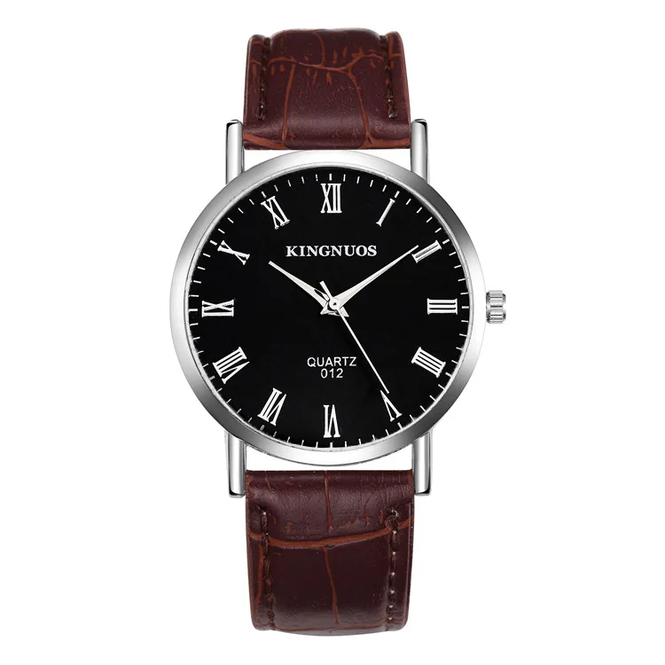 4 Мужские s часы Топ бренд класса люкс 30 м водонепроницаемые бизнес часы мужские кожаный ремешок повседневные кварцевые часы мужские спортивные наручные часы - Цвет: 4
