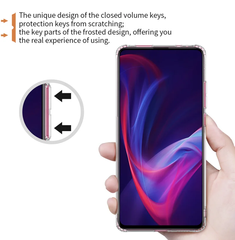 Прозрачный чехол Nillkin для Xiao mi Red mi K20 Pro mi 9T Pro из мягкого ТПУ