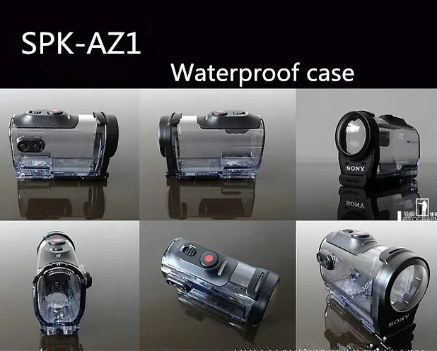 Водонепроницаемый чехол SPK-AZ1 корпус для экшн-камеры sony HDR-AZ1 sport cam