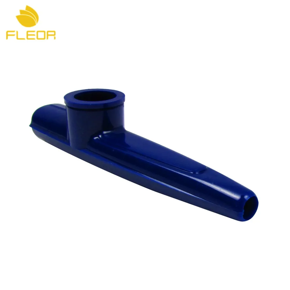 FLEOR 40 шт. смешанный синий/черный/красный/зеленый пластиковый Казу губная гармошка