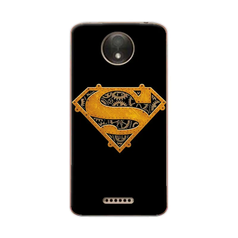 Charming Marvel Hero Captain America Phone Case For Motorola Moto C Plus Iron Man Soft TPU XT1723 XT1724 5&quot |