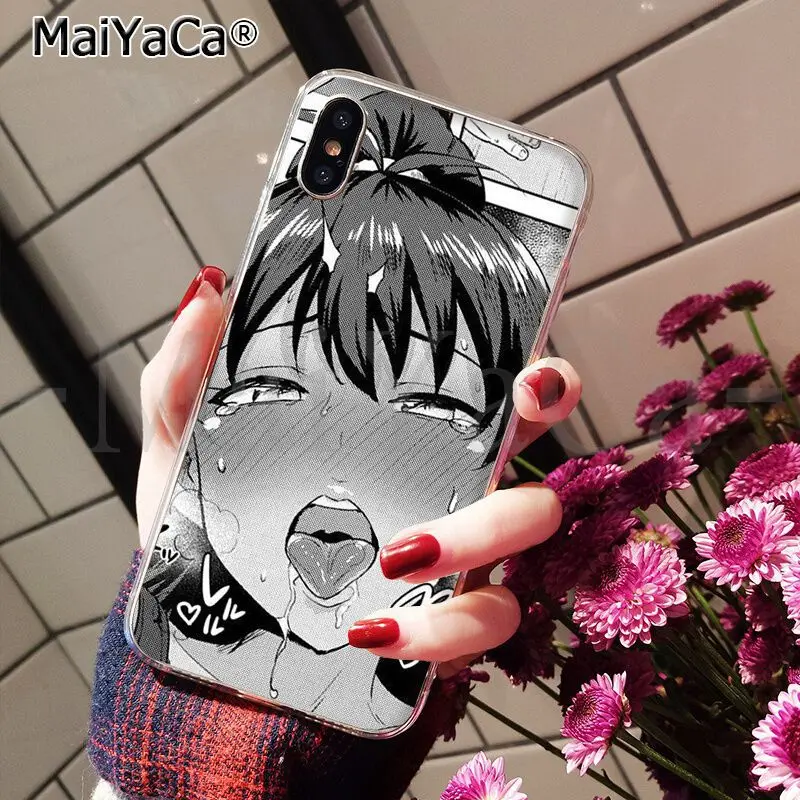 MaiYaCa аниме девушка мультфильм Япония Coque Оболочка Чехол для телефона для Apple iPhone 8 7 6 6S Plus X XS MAX 5 5S SE XR Чехол для мобильного телефона - Цвет: A9