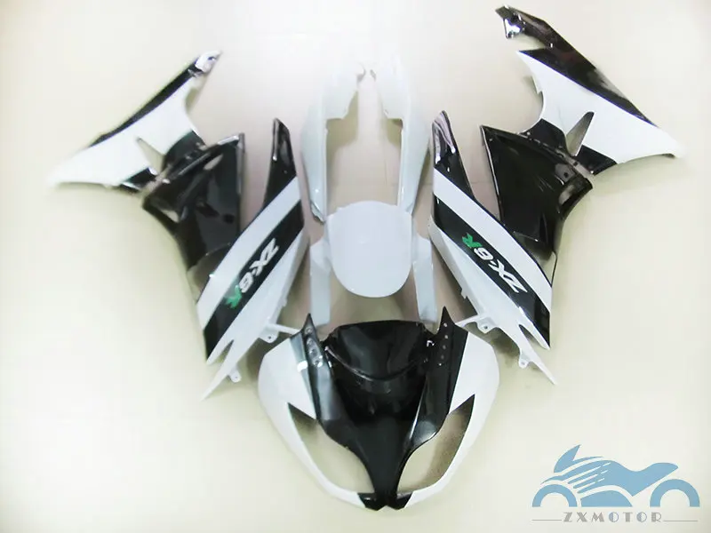 Бесплатный комплект обтекателей для KAWASAKI Ninja 2009 2010 2011 2012 ZX6R полный мотоциклов 09 10