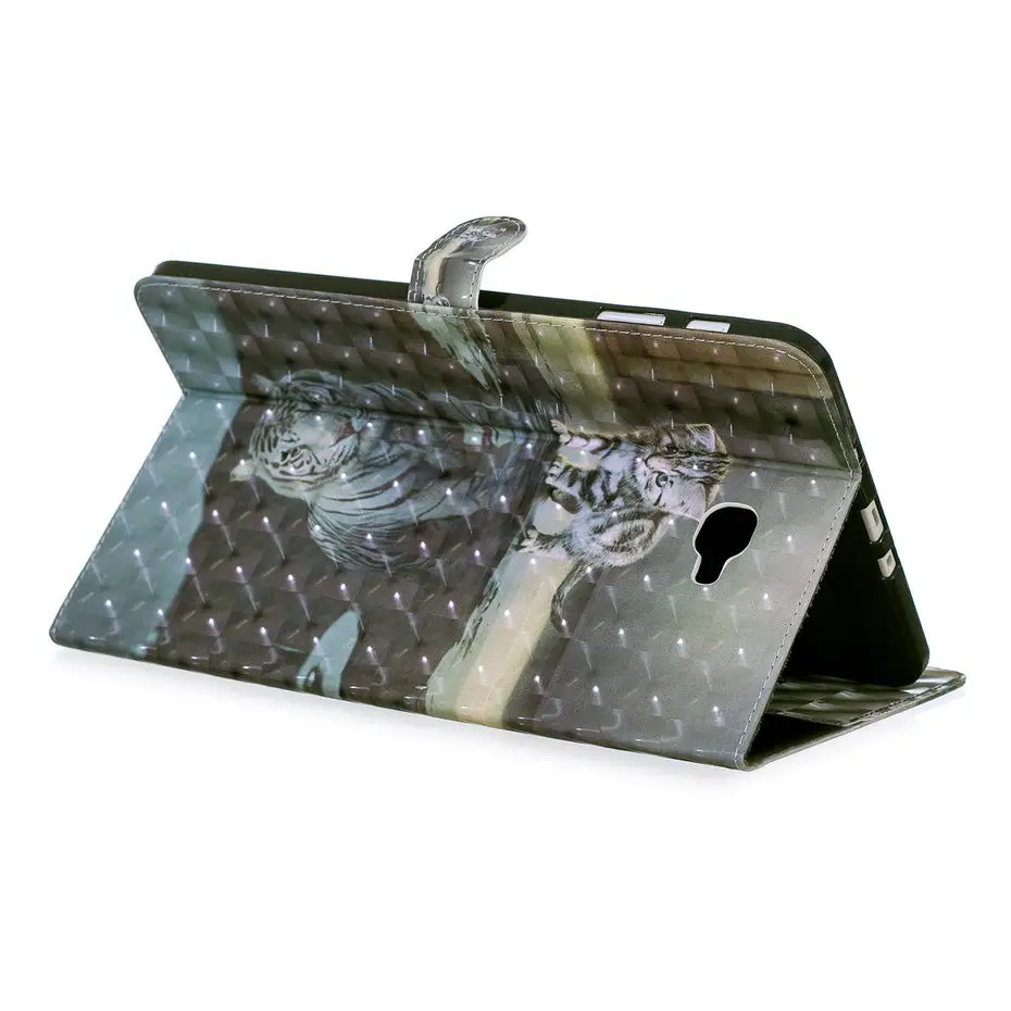 Кожаный чехол для Samsung Galaxy Tab A A6 10 1 &quot2016 SM-T580 T585 T580 T585N Smart Cover Funda из искусственной