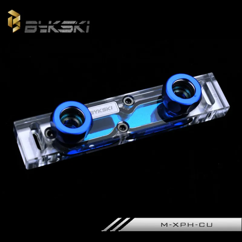 Bykski ram Water Block прозрачная акриловая головка с водяным охлаждением поддержка