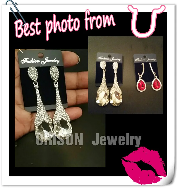 Женские серьги-капельки OCESRIO длинные висячие серьги с золотыми каплями и