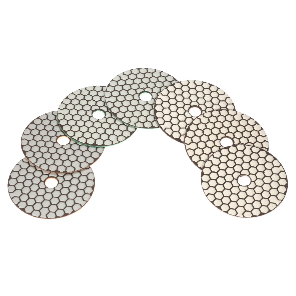 7 шт./компл. 4 &quotалмазный сухой полировки шлифования шлифовальный диск ремонт