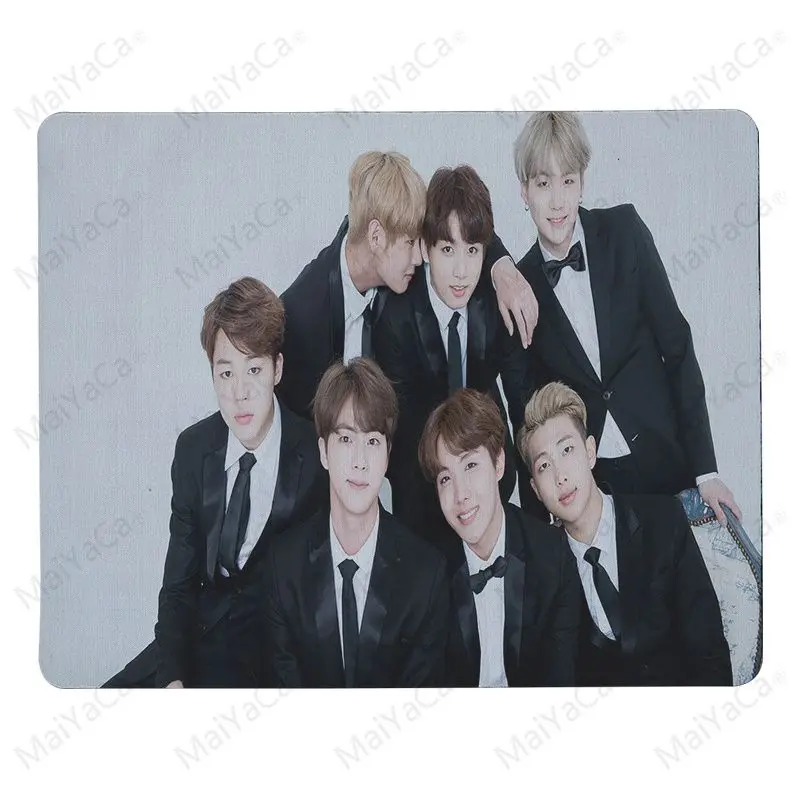 MaiYaCa Bangtan коврик для мыши для мальчиков для ноутбука, ноутбука, игровой коврик для мыши