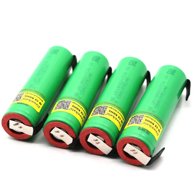 VTC 63,7 V 3000 MAH 18650 Литиево-ионный аккумулятор 30A Descarga US18650 VTC6 Ferramentas e-cigarro baterias+ DIY folas de n
